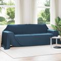 vidaXL Prikrývky na hodenie 6 ks Námornícka modrá 350 x 270 cm 8.09 kg