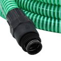 vidaXL Odsávacia hadica s PVC spojkami, zelená 1" 7 m, PVC