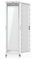 Ubiquiti UniFi 42U Rack Cabinet 800 Glass - Stojanový rozvaděč, výška 42U, ventilátory, prosklené dveře Serverový rack, 42U, 800 mm, prosklené dvere, vestavené ventilátory, nosnost 800 kg, zámky, bílý