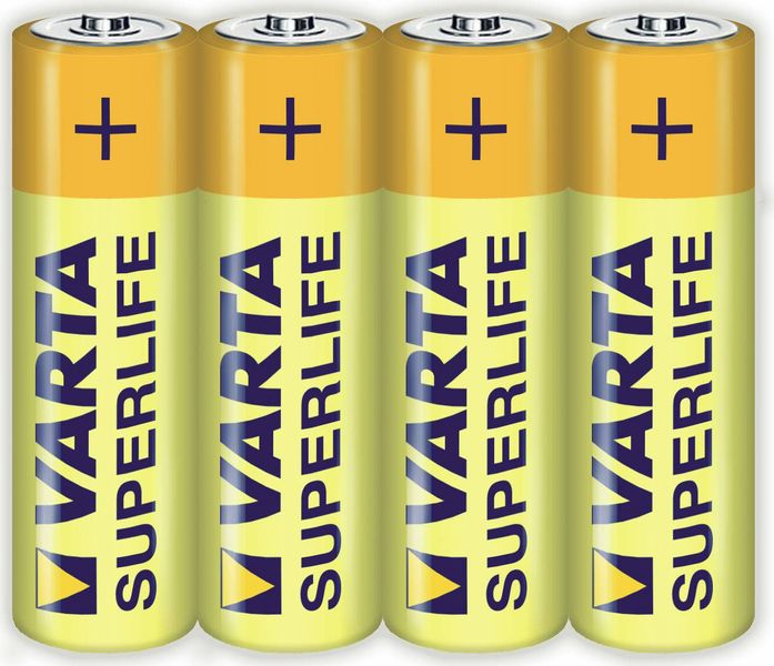 Varta SuperLife 1.5V AA 4x (ve fólií)