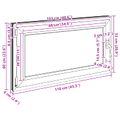 vidaXL Otočné a sklopné okno do suterénu RISOR 110 x 60 cm PVC a sklo