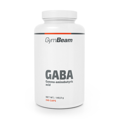 GABA - GymBeam, 240 kaps., kapsulovaný