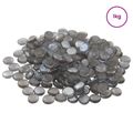 vidaXL Sklenený nugget 17-19 mm Fialovo šedá Sklo
