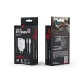 Nabíjačka Maxlife MXTC-06-20AC PD QC 1x USB-C 1x USB 20W biela + kábel USB-C - Lightning 20W