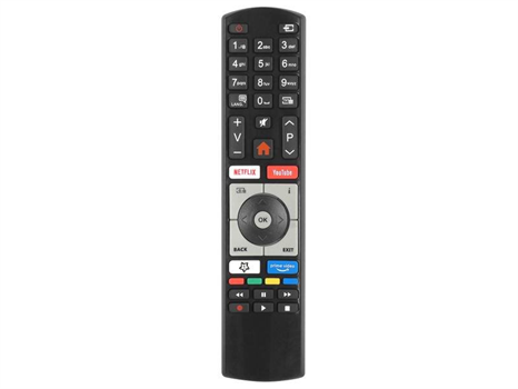 Náhradný diaľkový ovládač pre LCD TV TELEFUNKEN, FINLUX, VESTEL RC4318P, Netflix, Youtube Náhradní dálkový ovladač pro LCD TV TELEFUNKEN,FINLUX,VESTEL RC4318P, Netflix, Youtube
