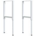 vidaXL pracovný stôl svetlohnedá 100x60x(71,5-98) cm masívny dub
