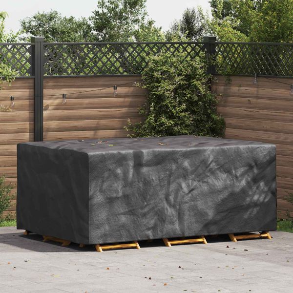 vidaXL Obal na nábytok Jednofarebný Čierna 220 x 150 x 85 cm 420D