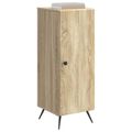 vidaXL Servírovacia skriňa Dub sonoma 33 x 34,5 x 90 cm