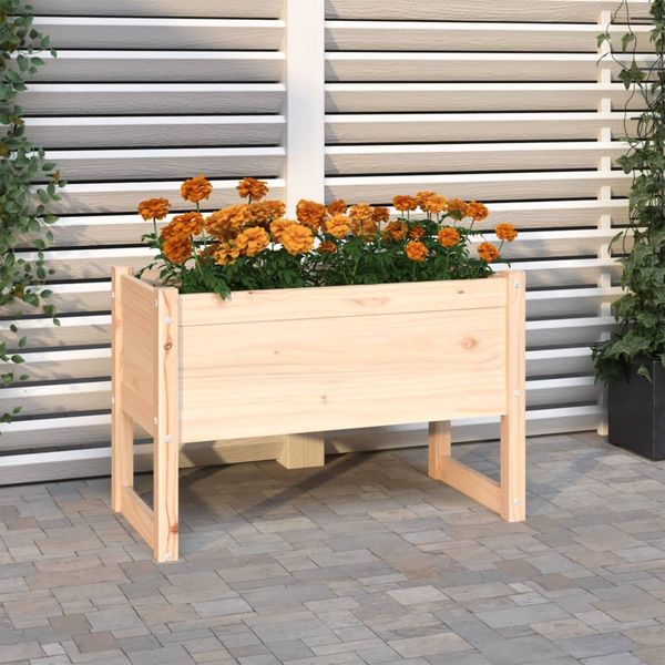 vidaXL Kvetináč 78x40x52 cm borovicový masív
