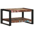 VidaXL Konferenčný stolík Viacfarebný 70x50x38cm Rekultivované masívne