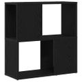vidaXL Zostava TV skriniek 60 x 24 x 63 cm Čierna Kompozitné drevo