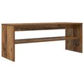 vidaXL TV skrinka 100 x 35 x 40 cm Staré drevo Kompozitné drevo