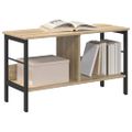 vidaXL Regál na knihy 2 úrovní 82 x 32 x 47 cm Kompozitné drevo