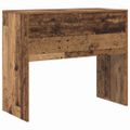 vidaXL Stôl Staré drevo 90 x 40 x 76 cm