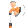 vidaXL Záhradná sprcha s trojnožkou 221 cm hliníková