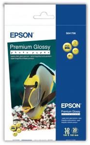 EPSON Paper Premium Glossy Photo 10x15,255g (20lis)