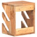 vidaXL Nástenný držiak na skateboard 25x20x30 cm masívne akáciové drevo