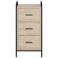 vidaXL Servírovacia skriňa Dub sonoma 97 x 33 x 81 cm Kompozitné drevo