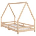 vidaXL Rám detskej postele 90x190 cm masívna borovica