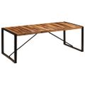 vidaXL Jedálenský stôl zo akáciaového dreva 220x100x75 cm