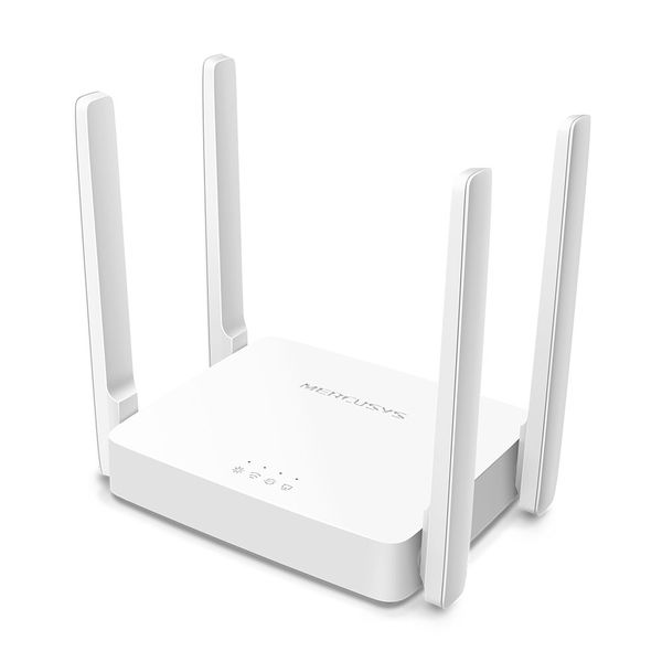 Mercusys AC10 AC1200 Gb router, 2xLAN, 1xWAN, 4x pevná anténa