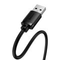 Predlžovací kábel Baseus USB 3.0 samec - samica, séria AirJoy, 2 m (čierny)