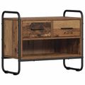 vidaXL TV skrinka 60 x 30 x 50 cm Staré drevo Kompozitné drevo