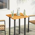vidaXL Stolová doska 60x60x2 cm štvorec masívna akácia