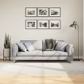 vidaXL Koberec IZA krátky vlas škandinávsky vzhľad krémový 160x230 cm