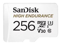 Pamäťová karta flash (adaptér microSDXC na SD zahrnutý) - 256 GB - Video Class V30 / UHS-I U3 / Class10 - microSDXC UHS-I