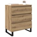 vidaXL Servírovacia skriňa Remeselný dub 60 x 35 x 70 cm