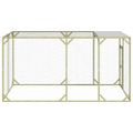 vidaXL Kurník 200x400x200 cm impregnovaná masívna borovica