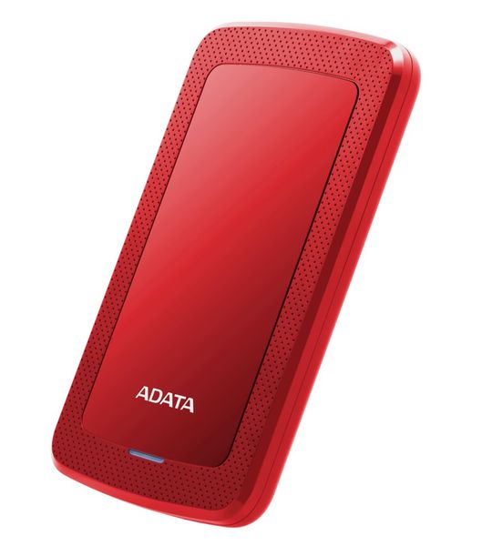 ADATA HV300/1TB/HDD/Externý/2,5"/Červený/3R Pevný disk, externý, 1 TB, 2,5", USB 3.1, červený