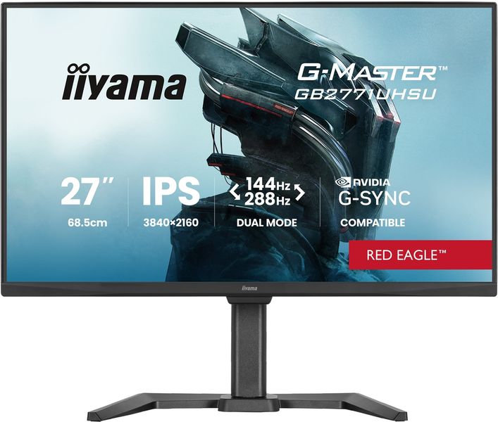 iiyama G-Master/GB2771UHSU-B1/27''/IPS/4K UHD/144Hz/0,8ms/Čierna/3R