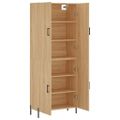 vidaXL Vysoká skrinka dub sonoma 69,5x34x180 cm spracované drevo