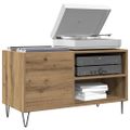 vidaXL Skrinka na platne dub artisan 84,5x38x48 cm kompozitné drevo