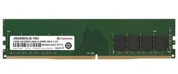 Transcend pamäť 16GB DDR4 2666 U-DIMM (JetRam) 2Rx8 CL19