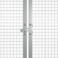 vidaXL Klietka pre kurčatá antracitová 200x91x100 cm pozinkovaná oceľ