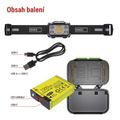 Čelovka EMOS P3546 LED nabíjacia, 550 lm, 110 m, Li-Pol 1000 mAh / 3× AAA