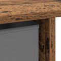 vidaXL Stôl Staré drevo 100 x 40 x 75 cm Kompozitné drevo