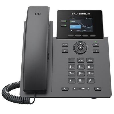Grandstream GRP2610P SIP telefón, 2 linky, 8 VPK, farebný LCD, 2 SIP účty, PoE