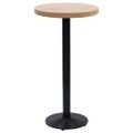 VidaXL Bistro Table Noha Čierna Ø43x107 cm Liatina