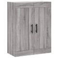 vidaXL Vysoká skrinka sivý dub sonoma 69,5x34x180 cm spracované drevo
