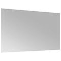 vidaXL Zrkadlo do kúpeľne s LED Priehľadná 100 x 60 cm tvrdené sklo