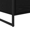 vidaXL Servírovacia skriňa Čierny dub 79 x 36 x 75.5 cm