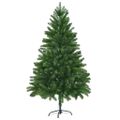 vidaXL Vianočný stromček s 300 LED-i so stojanom Zelená 180 cm PE