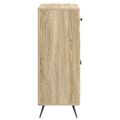 vidaXL Servírovacia skriňa Dub sonoma 66 x 34,5 x 90 cm