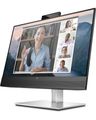 HP E24mv G4 23,8" 250/1000:1/DP/HDMI/VGA/CAM/2x2w LED monitor, 23,8", IPS, 1920x1080, 16:9, 1000:1, 5ms, 250cd/m2, DisplayPort, HDMI, VGA, 4x USB, Pivot, repro, cerno-stríbrný
