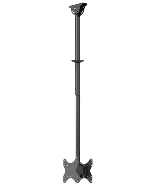 Neomounts CL35-340BL22  Back-to-Back Screen Ceiling Mount (Height: 106-156 cm) Držák, VESA, stropní, pro 2× LCD a TV, úhloprícka 23"–42", nosnost 45kg/monitor, nastavení výšky 106-156cm, náklon 25°, otácení 3