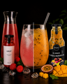 Mango & Marakuja 250 ml: ovocie na limonádu